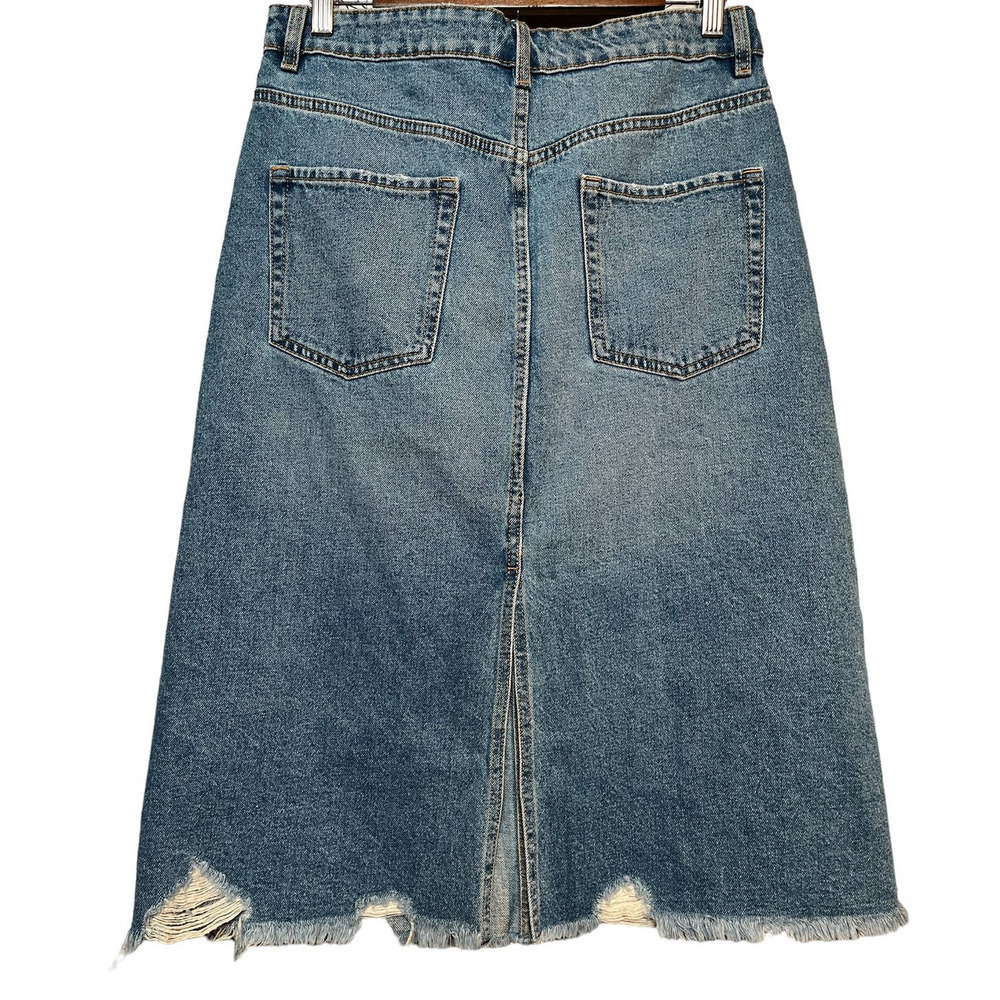 Women’s ZARA Denim Skirt - Picture 8 of 9